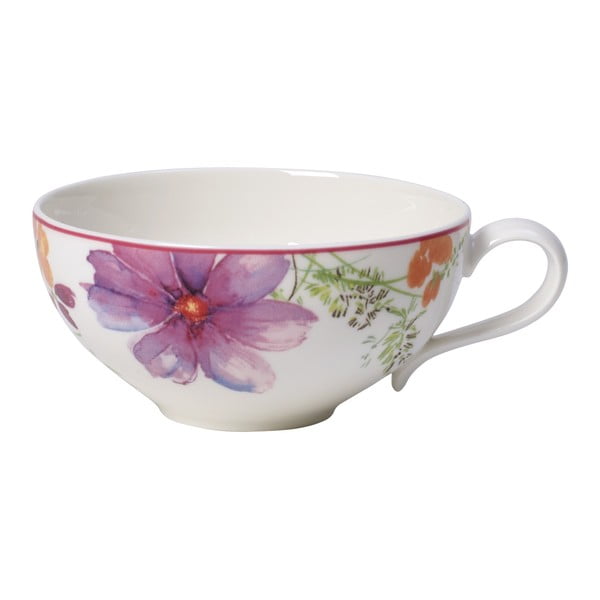 Porcelāna tējas tasīte ar ziedu motīvu Villeroy & Boch Mariefleur Tea, 0,24 l