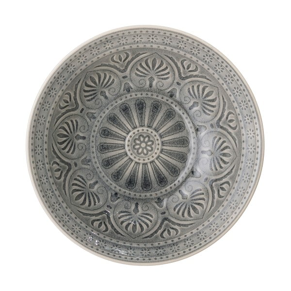 Pelēka keramikas bļoda Bloomingville Rani, ø 26,5 cm