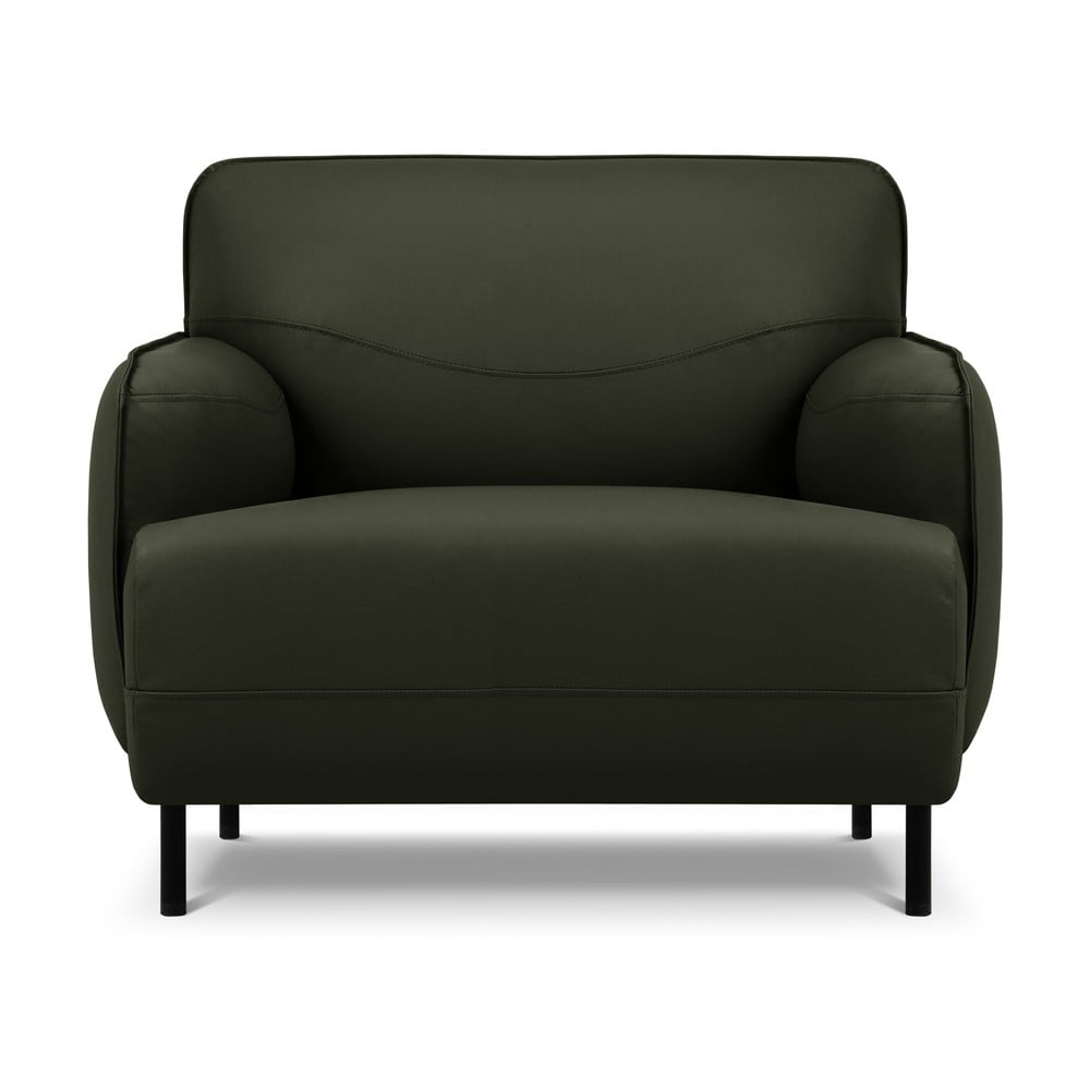 Zaļš ādas atpūtas krēsls Windsor & Co Sofas Neso