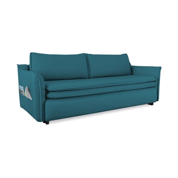 Tirkīza zils trīsvietīgs izlaižams dīvāns Miuform Charming Charlie