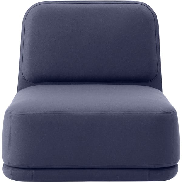 Tumši zils atpūtas krēsls ar vidēji augstu atzveltni Softline Standby Medium