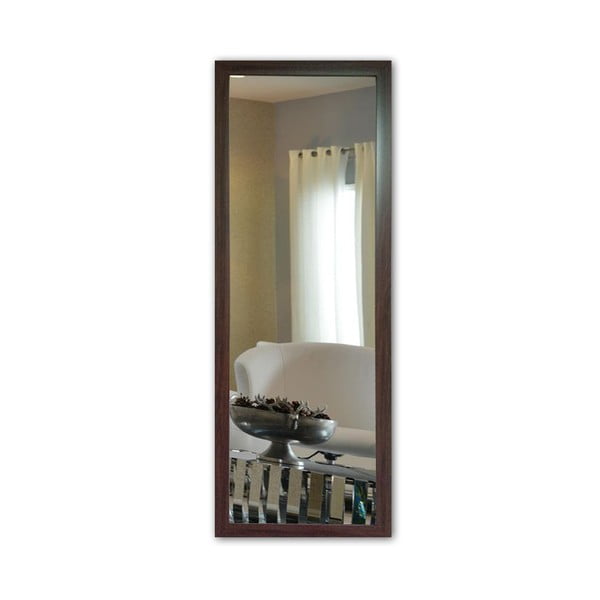 Sienas spogulis ar brūnu rāmi Oyo Concept, 40 x 105 cm