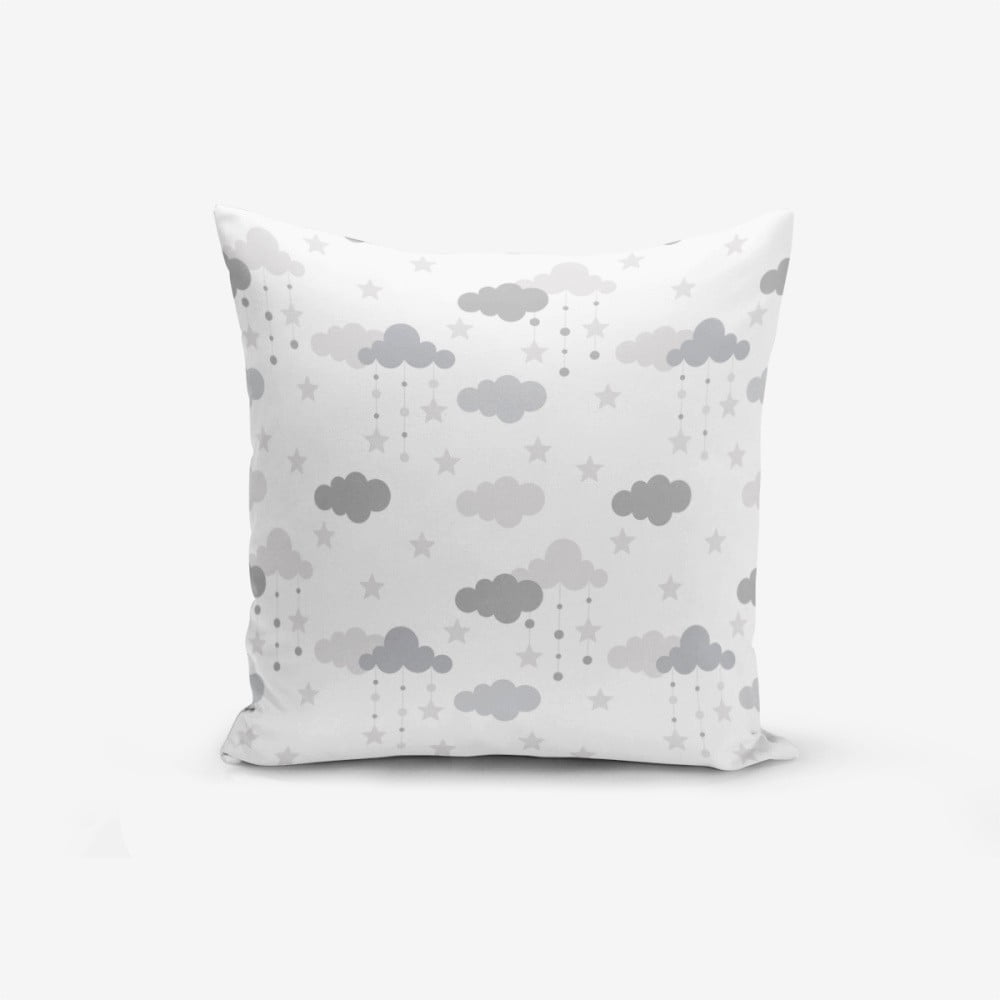Spilvendrāna Minimalist Cushion Covers Grey Clouds, 45 x 45 cm