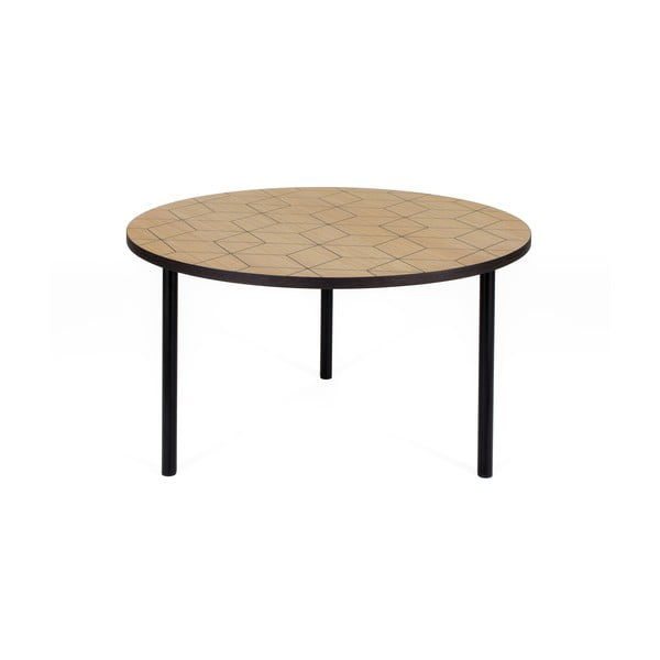 Apaļš kafijas galdiņš Woodman Arty Triangle, ⌀ 70 cm