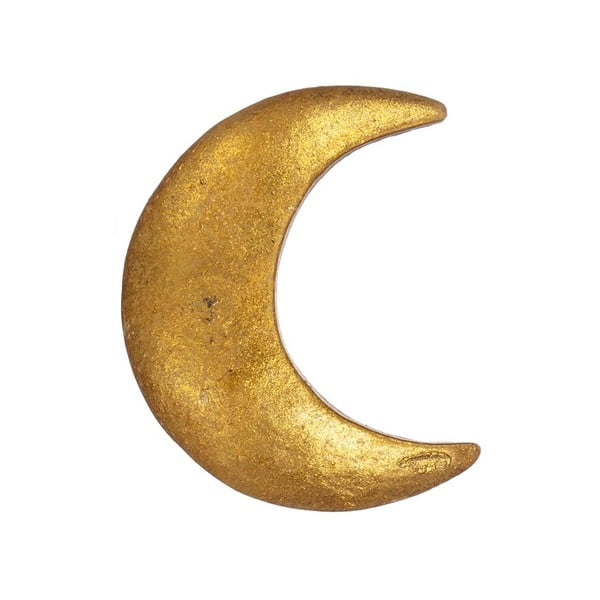 Atvilktnes rokturis zelta krāsā no alvas Sass & Belle Crescent Moon
