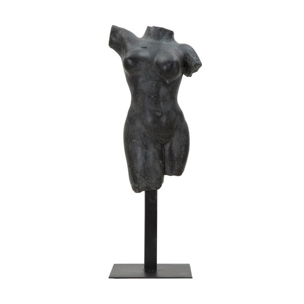 Melna dekoratīvā statuete Mauro Ferretti Museum Woman