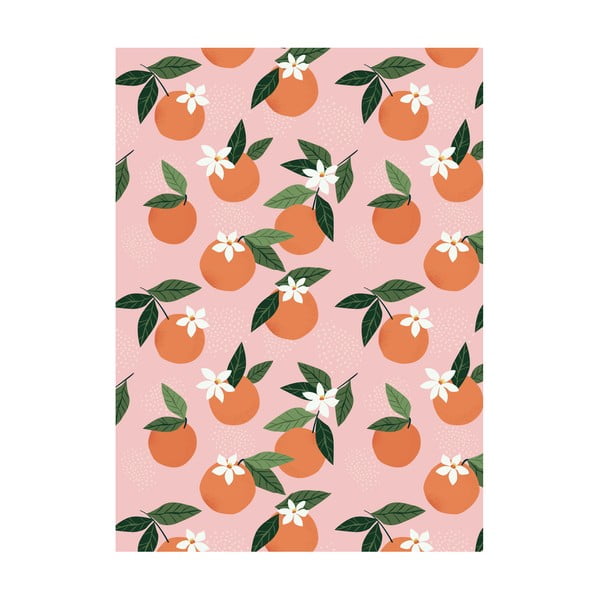 Ietinamais papīrs eleanor stuart Floral No. 5 Orange