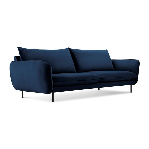 Zils samta dīvāns Cosmopolitan Design Vienna, 200 cm