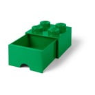 Zaļa uzglabāšanas kaste ar atvilktni LEGO®