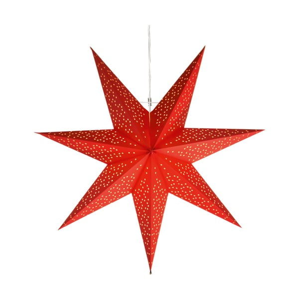 Sarkans gaismas dekors Star Trading Dot, ⌀ 54 cm