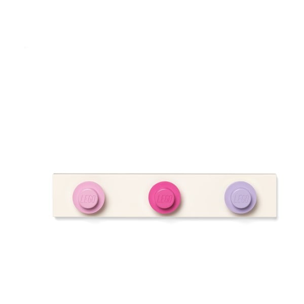 Sienas pakaramais gaiši rozā, tumši rozā un lillā krāsā LEGO®