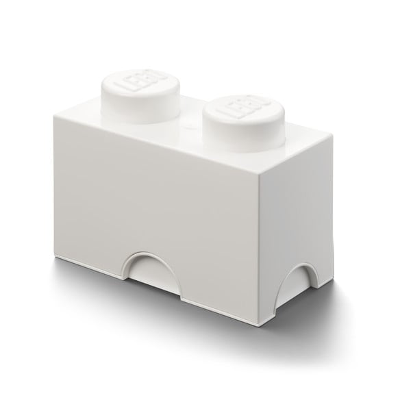 Balta LEGO® dubulta glabāšanas kaste
