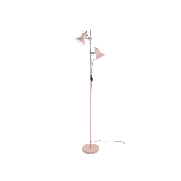 Gaiši rozā stāvlampa Leitmotiv Slender, augstums 153 cm