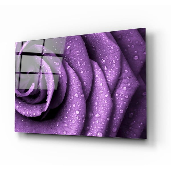 Stikla glezna Insigne Purple Rose