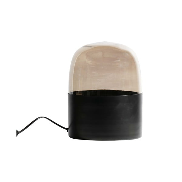 Melna galda lampa BePureHome Dome, ø 22 cm