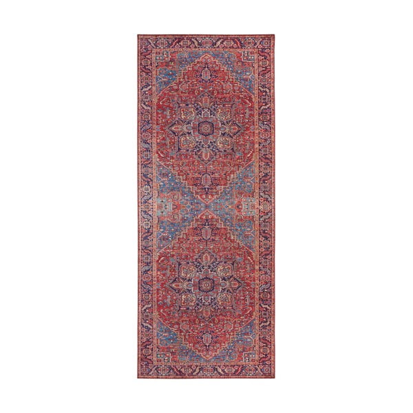 Sarkans paklājs Nouristan Amata, 80 x 200 cm