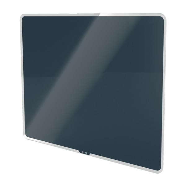 Pelēka stikla magnētiskā tāfele, 80 x 60 cm