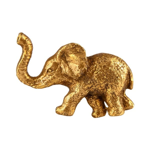 Atvilktnes rokturis zelta krāsā no alvas Sass & Belle Elephant