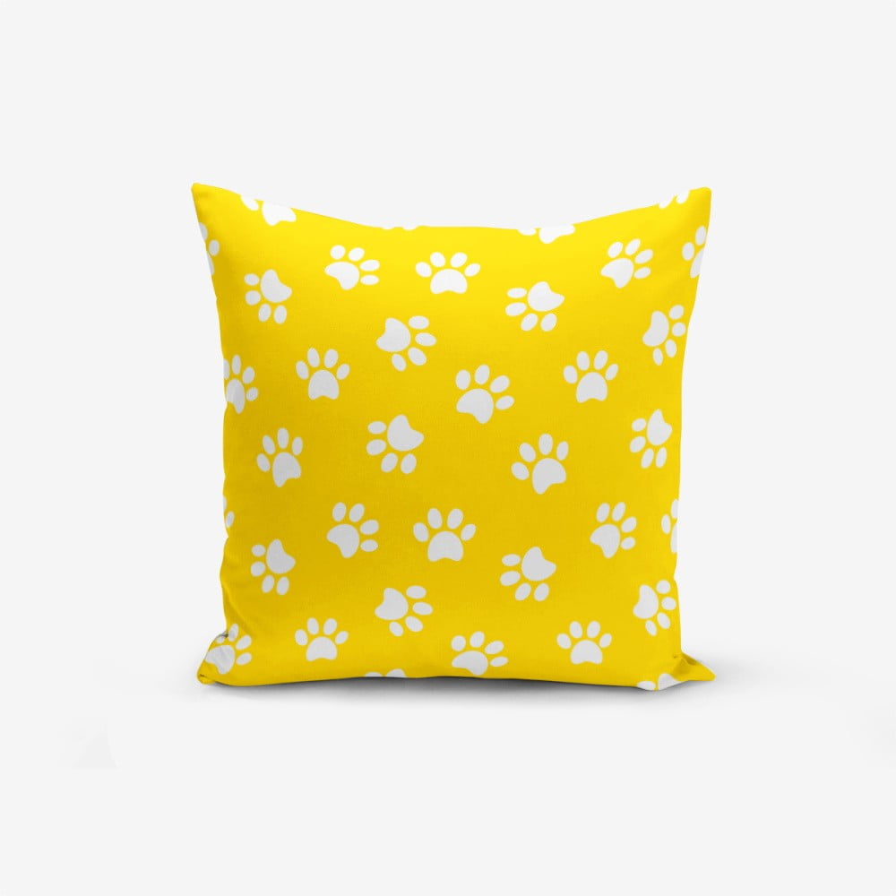 Spilvendrāna Minimalist Cushion Covers Yellow Background Pati, 45 x 45 cm