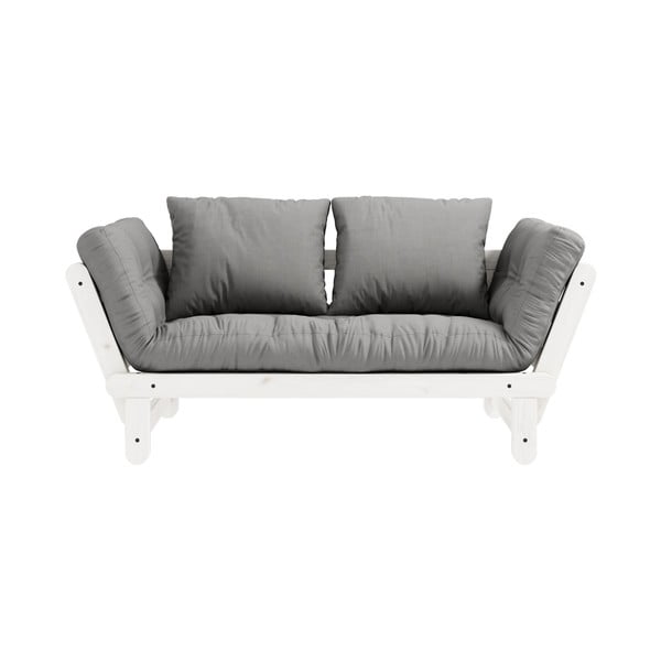 Dīvāns ar nolaižamām malām Karup Design Beat White Grey