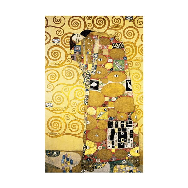 Reprodukcija Fulfillment Gustav Klimt, 50 x 30 cm