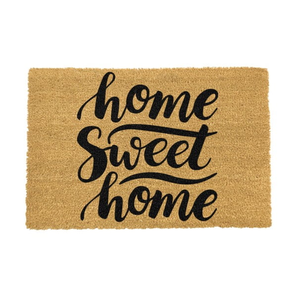 Dabīgās kokosšķiedras paklājs Artsy Doormats Home Sweet Home, 40 x 60 cm