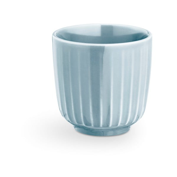 Gaiši zila porcelāna espreso krūze Kähler Design Hammershoi, 1 dl