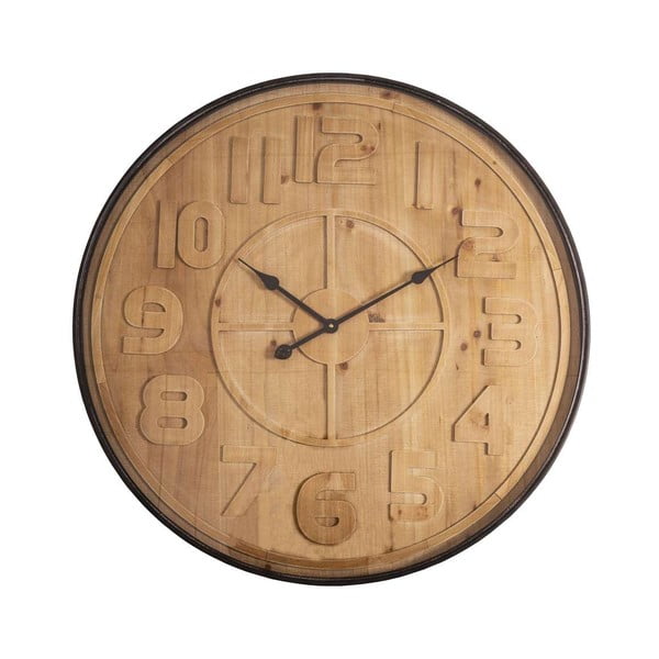 Sienas pulkstenis ar koka dekoru Antic Line, ø 80 cm