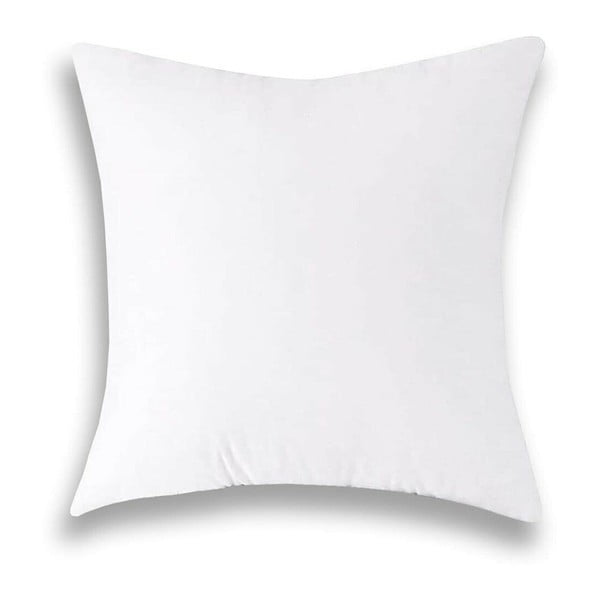 Balts spilvens ar kokvilnas maisījumu Minimalist Cushion Covers, 55 x 55 cm