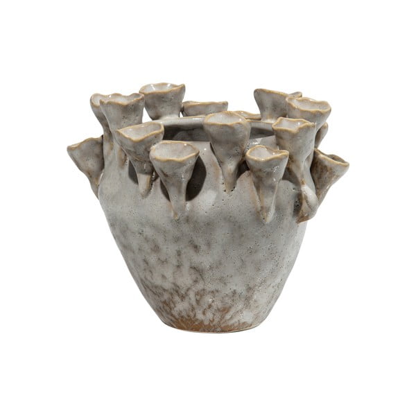 Keramikas vāze ar koraļļu rifu dizainu BePureHome Coral, augstums 14 cm