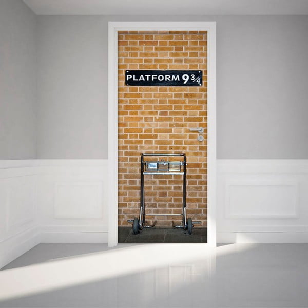 Uzlīme durvīm Ambiance Harry Potter Platform, 83 x 204 cm
