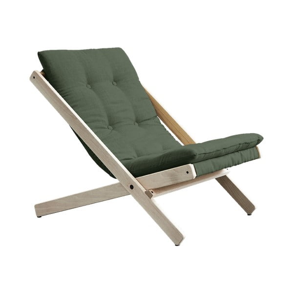 Saliekamais krēsls Karup Design Boogie Raw Olive Green