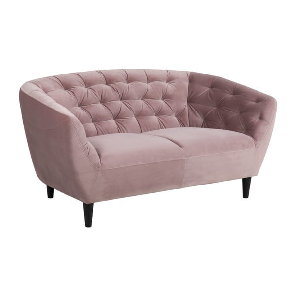 Rozā dīvāns Actona Ria, 150 cm