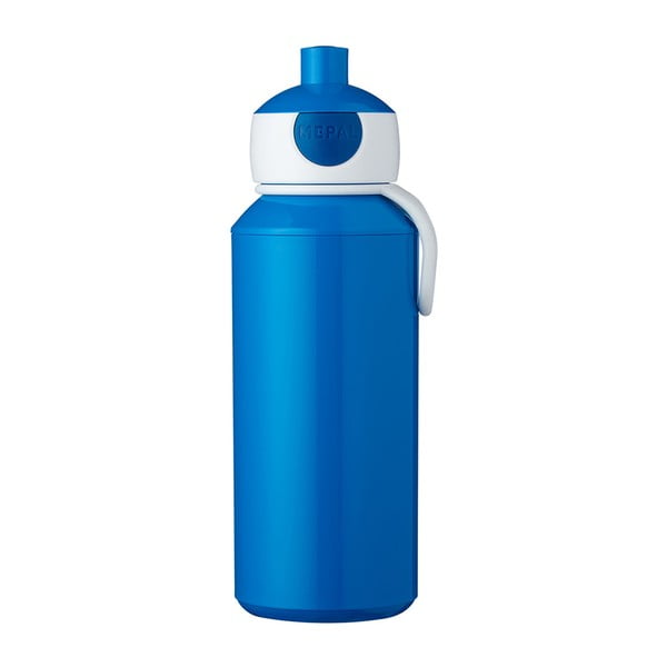 Zila ūdens pudele Rosti Mepal Pop-Up, 400 ml