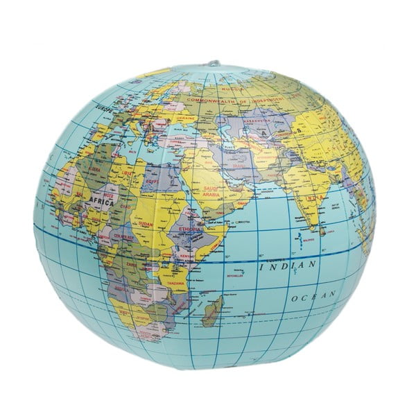 Piepūšams globuss Rex London World Map