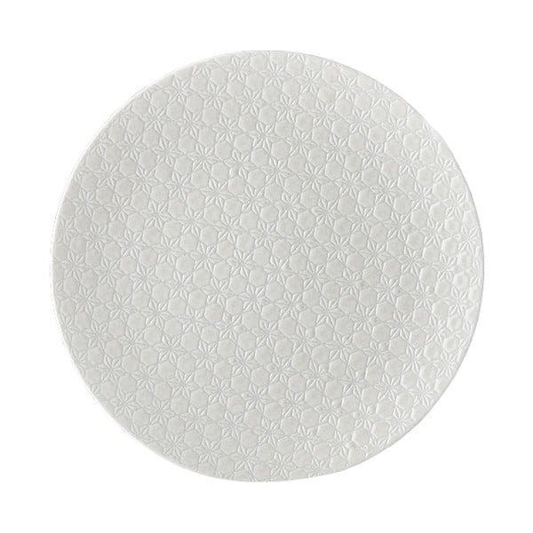 Balts keramikas šķīvis MIJ Star, ø 29 cm