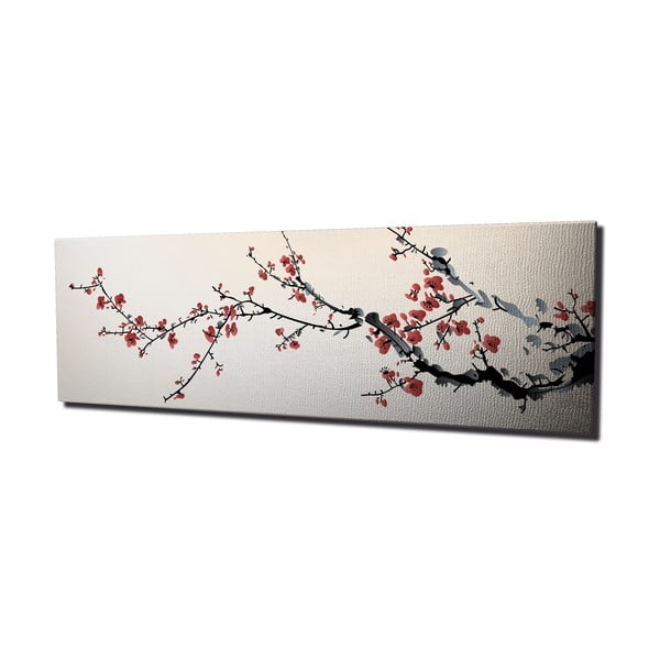 Glezna uz audekla Sakura, 80 x 30 cm