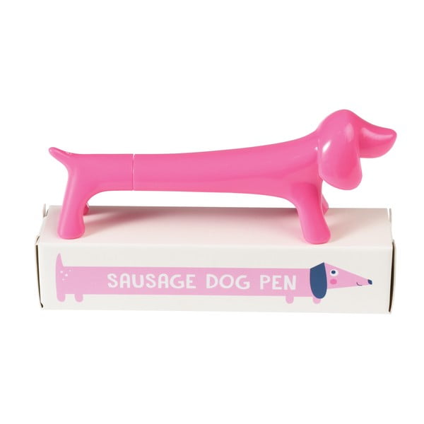 Rozā lodīšu pildspalva Rex London Dog