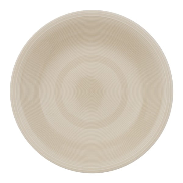 Balti bēšs porcelāna dziļais šķīvis Villeroy & Boch Like Color Loop, ø 23,5 cm