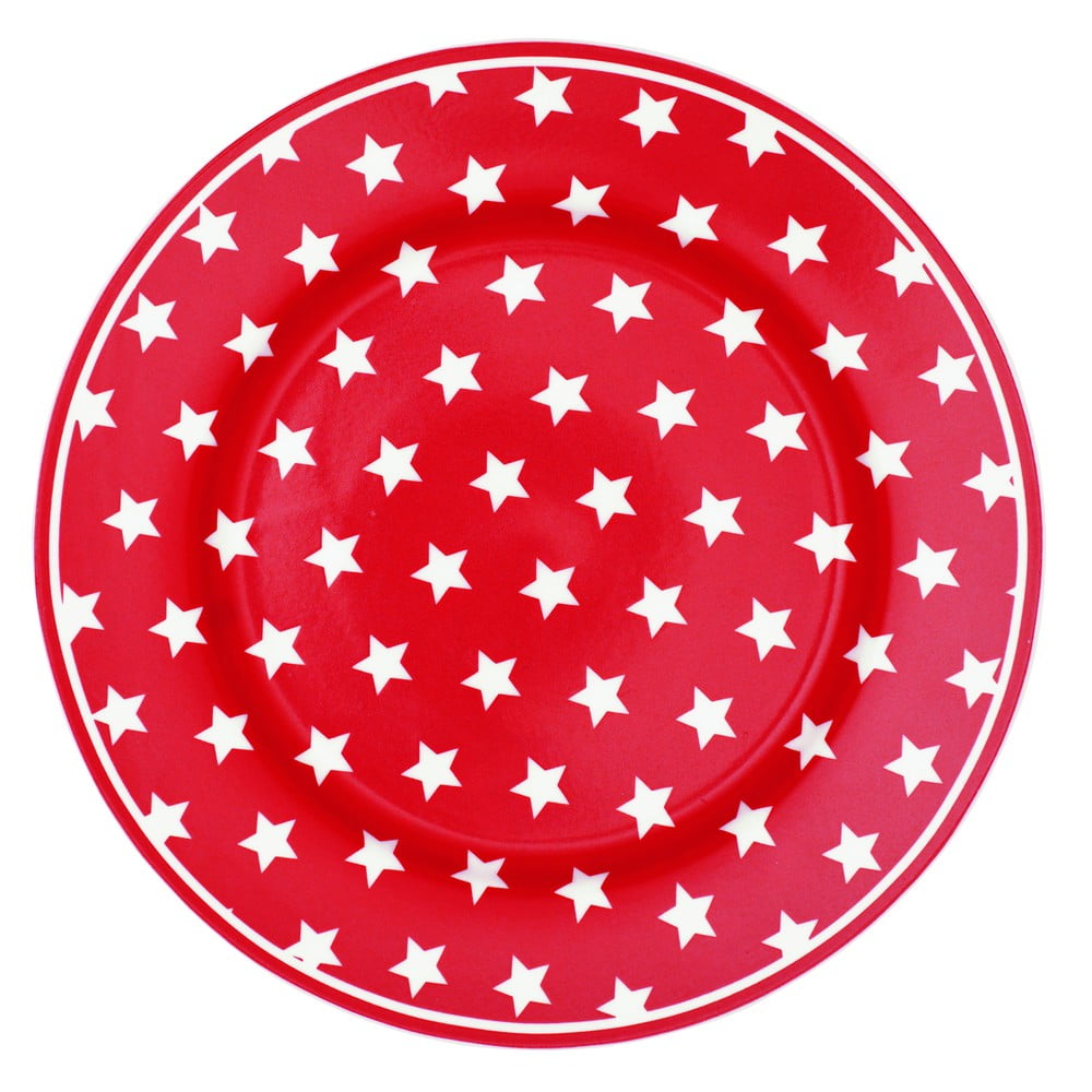 Plāksne Star Red, 20,5 cm