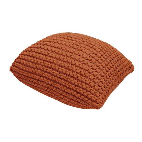Oranžīgi sarkans spilvens/pufs Bonami Essentials Knit