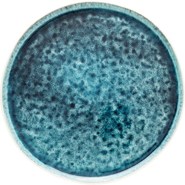 Zils keramikas šķīvis Kare Design Mustique, ⌀ 27 cm