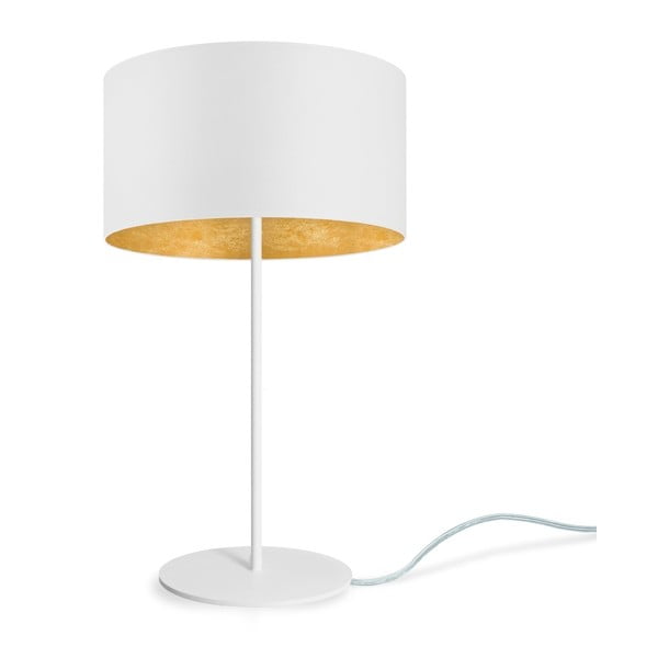 Balta galda lampa Sotto Luce MIKA Gold M, ⌀ 36 cm