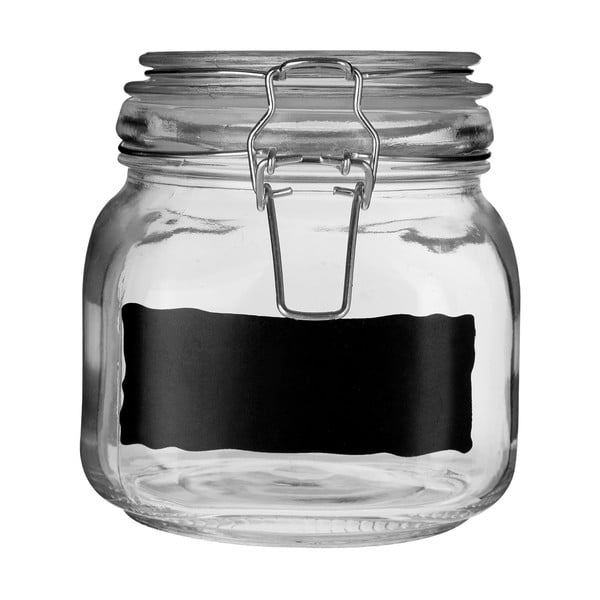 Stikla burka ar krīta etiķeti Premier Housewares, 900 ml