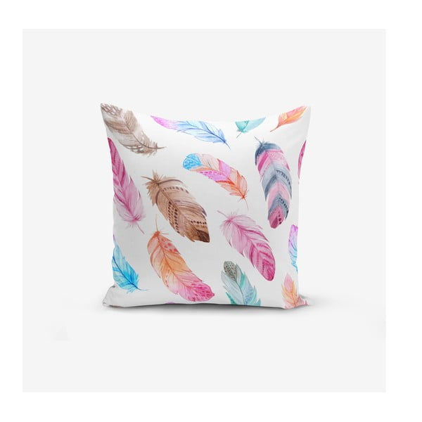 Spilvendrāna Minimalist Cushion Covers Bird Pendants, 45 x 45 cm