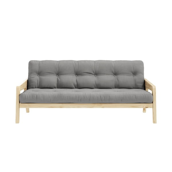 Izlaižams dīvāns Karup Design Grab Natural Clear Grey