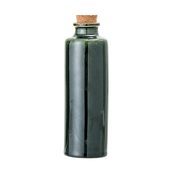 Zaļa keramikas pudele ar aizbāzni Bloomingville Joelle, 650 ml