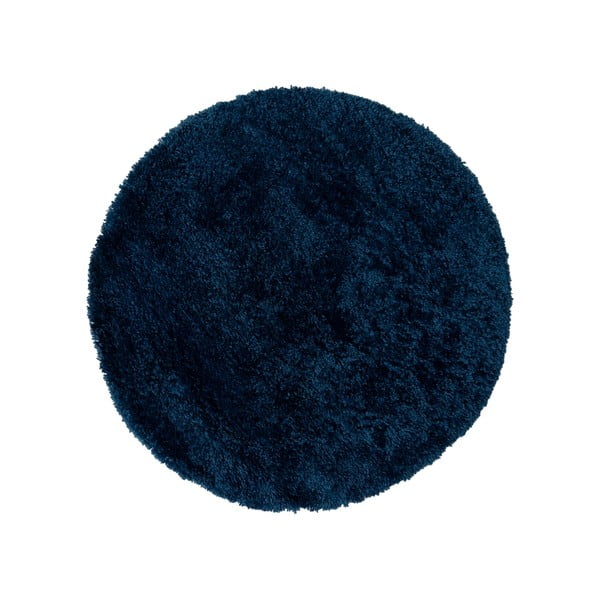 Tumši zils paklājs Flair Rugs Sparks, ⌀ 133 cm