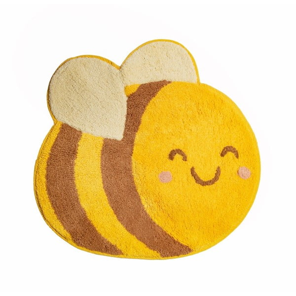 Kokvilnas paklājs bērniem Sass & Belle Bee Happy, 55,5 x 57 cm