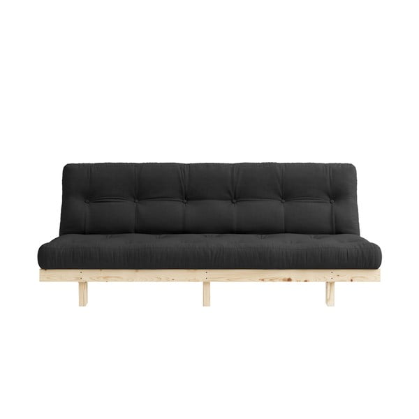 Izvelkamais dīvāns Karup Design Lean Raw Dark Grey